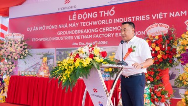 Lễ động thổ dự án mở rộng Nhà máy Techworld Industries Việt Nam 