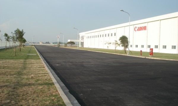 Construction Project of Canon Electronics Vietnam Co., Ltd Factory
