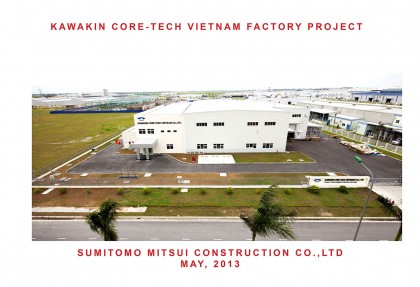 Kawakin Core- Tech 越南工厂建设项目
