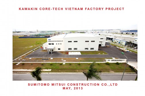 Construction Project of Kawakin Core-Tech Vietnam Factory