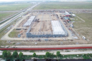 Update of Construction Progress of Mitsuba M-Tech Vietnam Factory