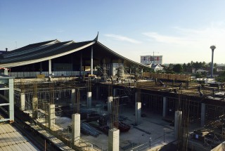 Cập nhật tiến độ thi công tháng 11/2016 – Dự án Mở rộng nhà ga sân bay quốc tế Viêng Chăn, Lào