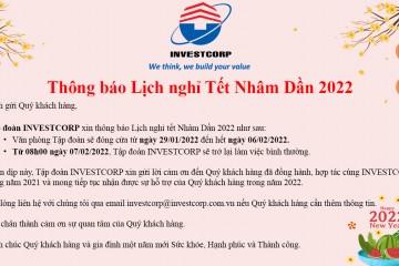 Thông báo Lịch nghỉ Tết Nhâm Dần 2022