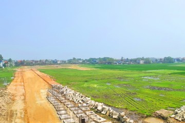 2022年3月の建設進捗状況–Thanh Hoa省、Thanh Hoa市、Quang Dong群の住宅地のインフラプロジェクト