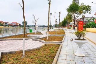 Cập nhật tiến độ thi công tháng 03/2022 – Công trình cải tạo hồ, khuôn viên, đường dạo xã Bắc Lương, huyện Thọ Xuân