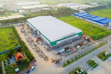 2022年4月の建設進捗状況-Welco Viet Namテクノロジー工場設計・施工プロジェクト