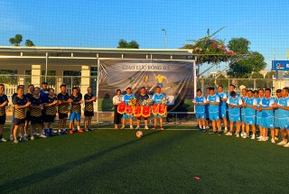 INVESTCORPが子会社のサッカー親善試合を開催した