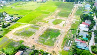 Construction progress updated in August 2022 – Technical infrastructure project of residential area in Quang Dong commune, Thanh Hoa city, Thanh Hoa province