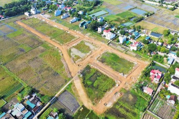2022年10月份更新的施工进度-清化省清化市广东社居民区基础设施项目