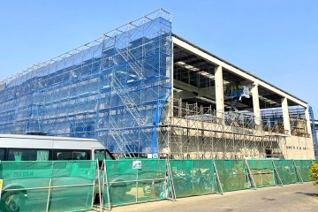 Construction progress updated in December 2022 – Sakata Inx Vietnam Factory Project - Bac Ninh Branch  