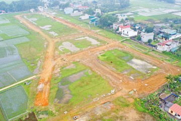2023 年 2 月に建設の進捗状況の更新 – Thanh Hoa省、Thanh Hoa市、Quang Dong住宅地のインフラプロジェクト