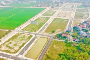 Construction progress updated in May 2023 – Typical Residential Area Infrastructure Project in Hoang Hoc Village, Dong Hoang Commune, Dong Son District, Thanh Hoa Province