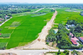 08/2023年のプロジェクトの建設進捗状況に関する最新情報–  DT506BセクションをTho LapコミューンからTho Xuan地区のXuan Tienコミューンに改修およびアップグレードするプロジェクト