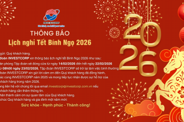 Tập đoàn INVESTCORP thông báo Lịch nghỉ Tết Bính Ngọ 2026
