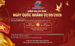  Tập đoàn INVESTCORP thông báo Lịch nghỉ lễ Quốc khánh 02/09/2026