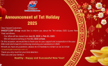 Announcement of Tet Holiday 2025